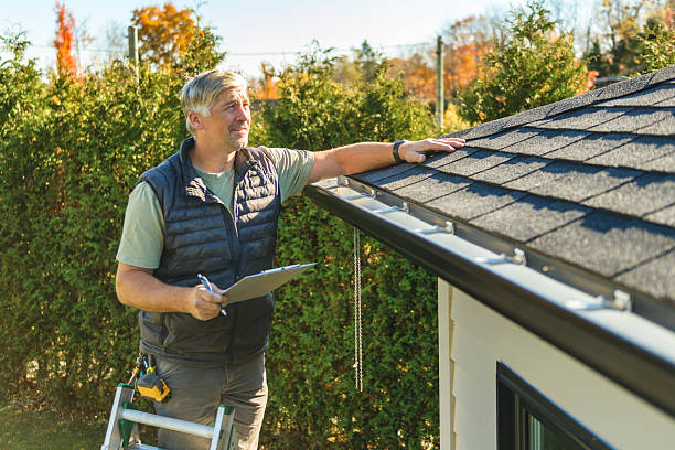 Professional Roofing technician working in Rosedale, MD